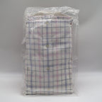 Mark VII Dress Shirt Mens 15.5 34/35 Vintage Deadstock Pink Blue Plaid Korea - take2supply
