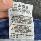 Wrangler Y2K Cowboy Cut Jeans Womens 7/8 x 34 Blue Denim Bootcut NWT - take2supply