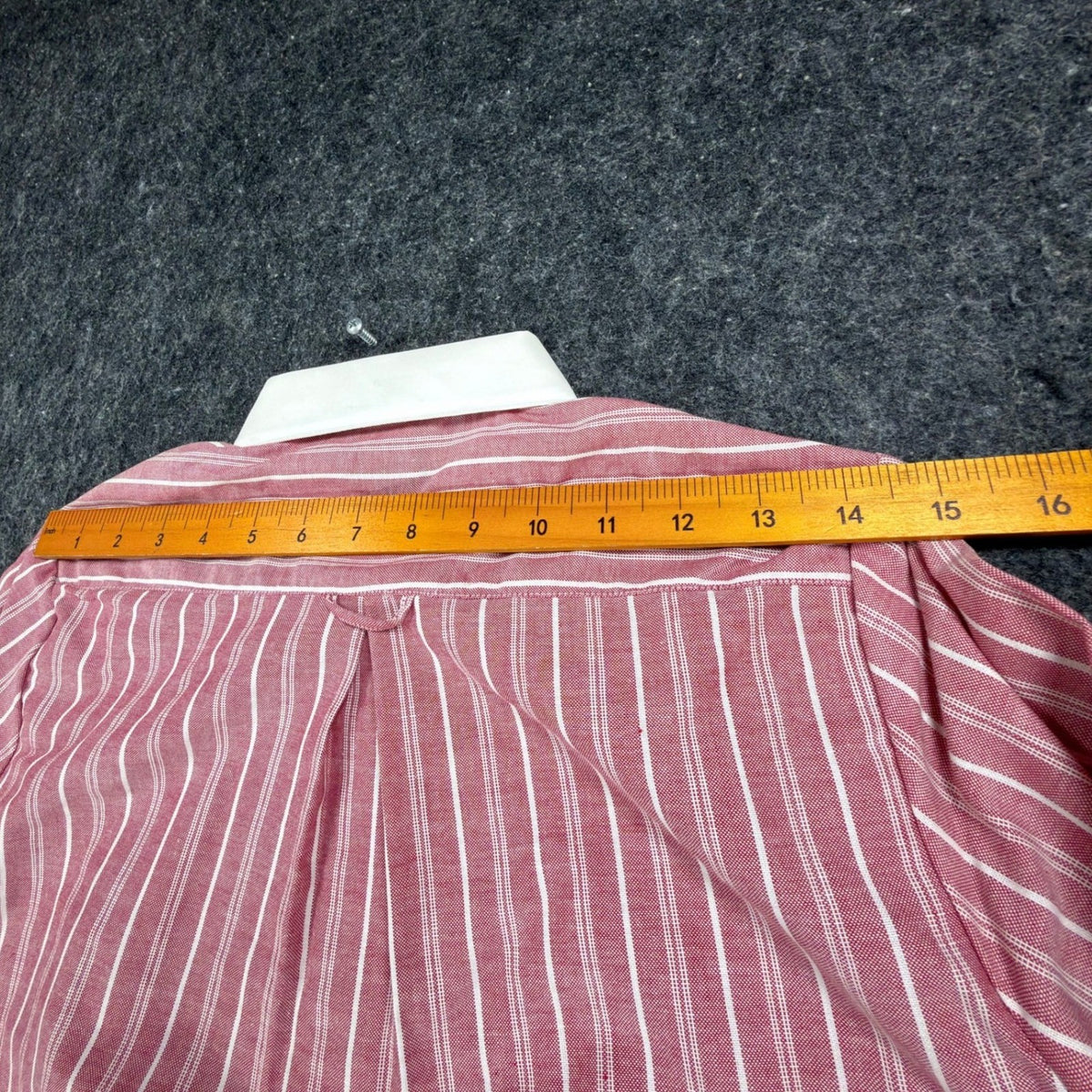 Bobbie Brooks Vintage 80s Striped Shirt Women 7/8 Red White NWT Deadstock - take2supply
