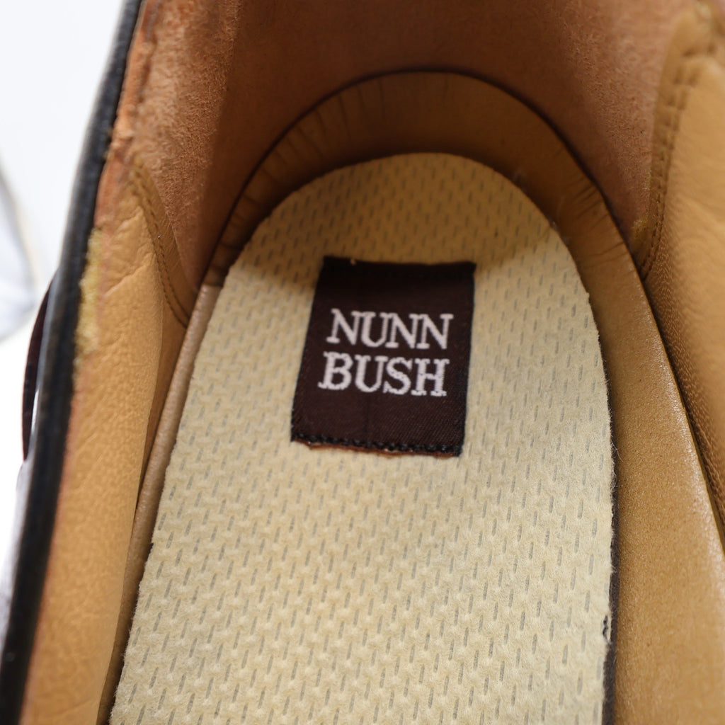 Nunn Bush Lites Tassel Loafers Mens 11 M Vintage Burgundy Leather Wingtip 73926 - take2supply