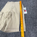 Tommy Hilfiger Y2K Cargo Shorts Boys 6 Khaki Cotton Nylon NWT New - take2supply