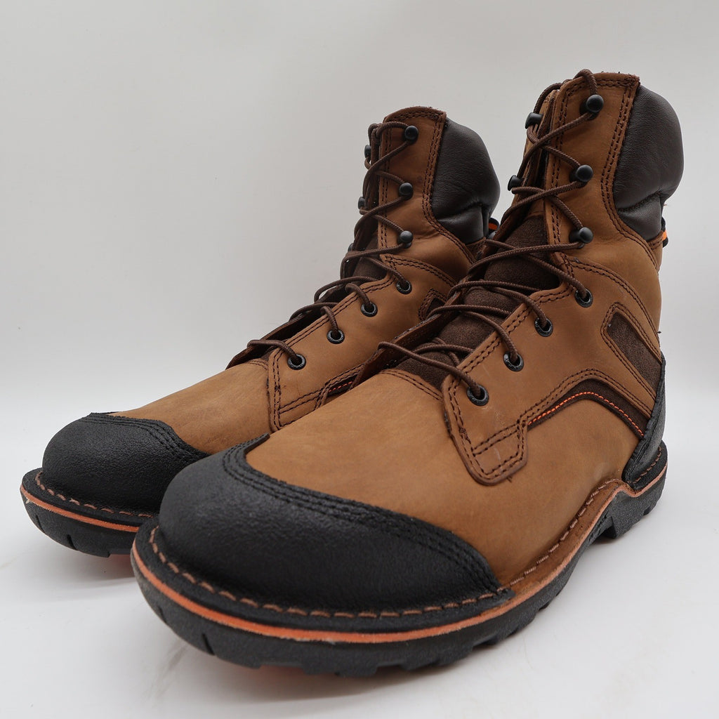 Worx by Red Wing 5815 Steel Toe Work Boots Mens 10.5 Brown Leather New - take2supply