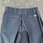 Tommy Hilfiger Y2K Pleated Chino Shorts Kids 6 Navy Blue Cotton NWT - take2supply