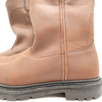 Worx By Red Wing 5701 Steel Toe Pull-On Boots Mens 9 Brown Leather NIB - take2supply