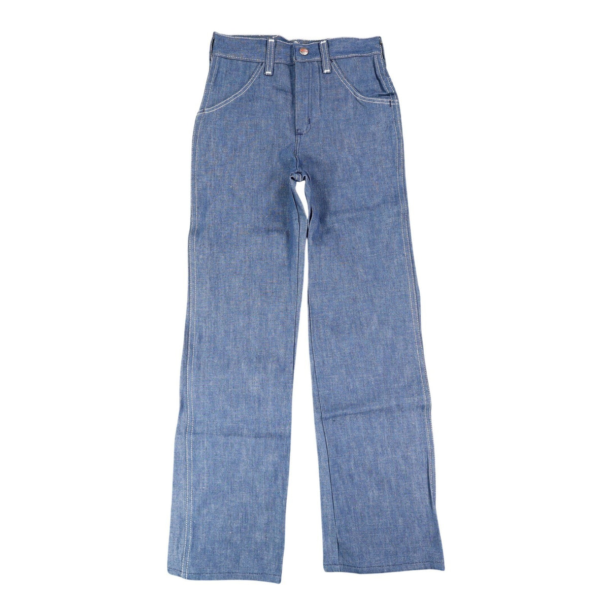 Vintage Young Maverick Boys Jeans 7 Regular Blue Straight Leg USA NWT - take2supply
