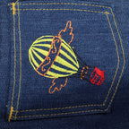 Young Maverick Vintage Boys 1 Reg Hot Air Balloon Jeans NWT USA - take2supply