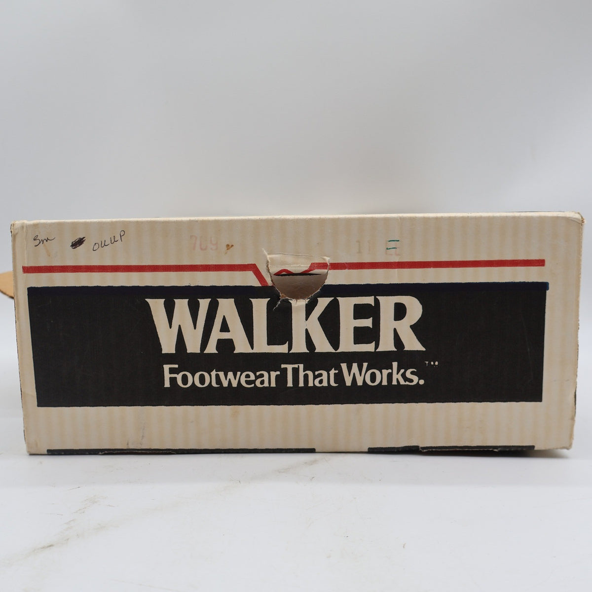 Walker Work Boots Mens 11 Vintage USA Leather Tan Brown Lace Up 8 Inch 709 NEW - take2supply