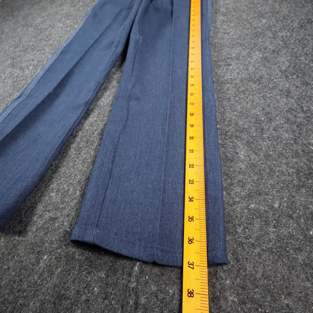 Maverick Straight Leg Jeans Boys 12 Regular Vintage 70s Blue Deadstock USA NWT - take2supply