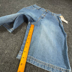 John Deere Y2K Carpenter Denim Shorts Boys 12 Stone Wash Cotton NWT Deadstock - take2supply