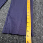 Southern Lady Pants Womens 6 Navy Cotton Stretch Straight Leg Side Zip NWT 570J - take2supply