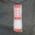 Levi's Vintage 90s 550 Relaxed Jeans Student 30x32 Black Made in USA NWT C100 - take2supply