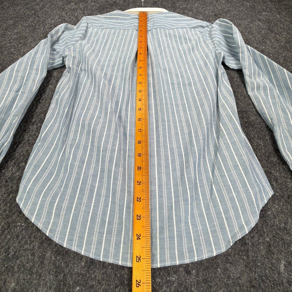 Bobbie Brooks Vintage 80s Striped Blouse Womens 5/6 Blue Cotton Blend NWT - take2supply