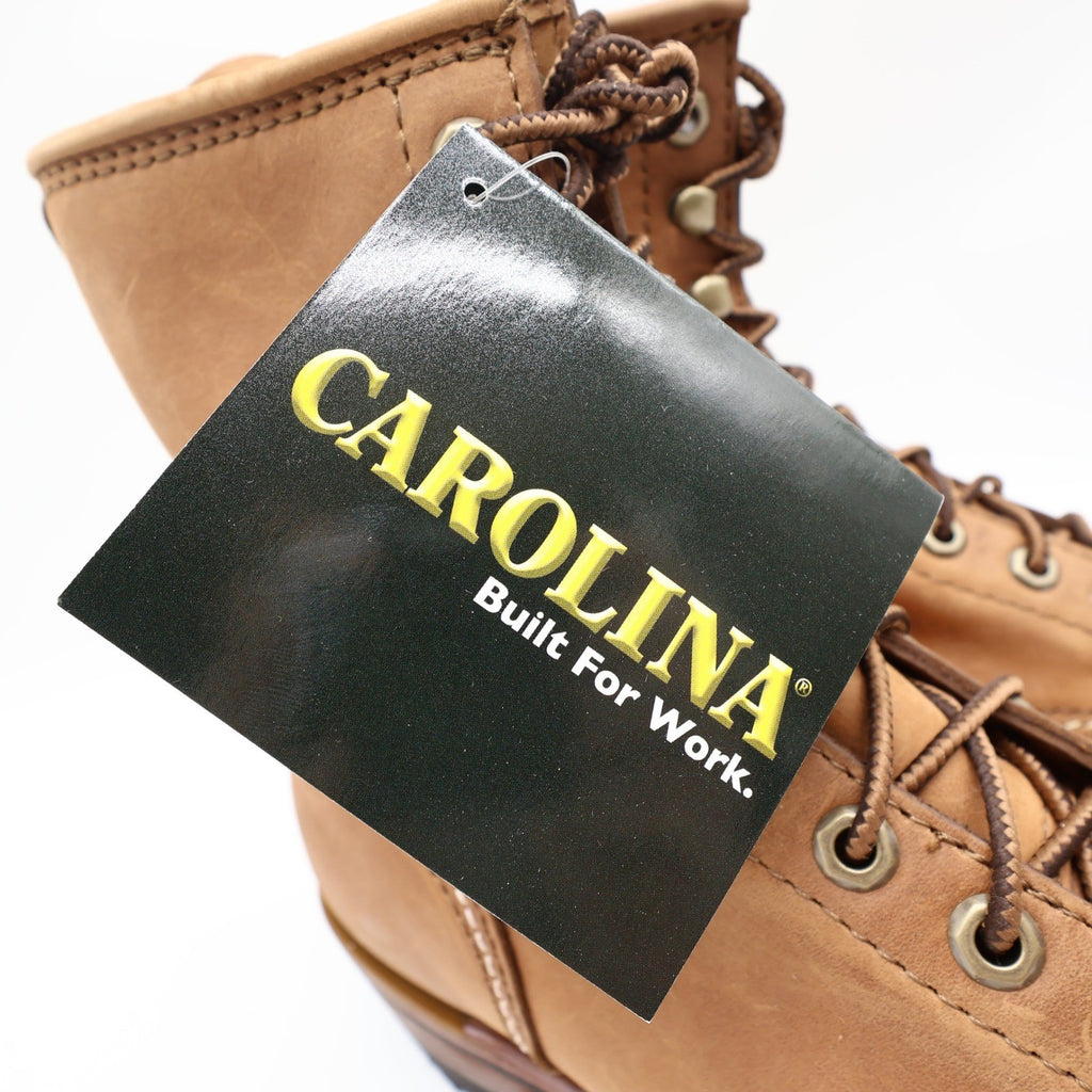 Carolina Logger Boots Mens 9 2E Brown Leather Steel Toe Work Boots NWT 8585 - take2supply