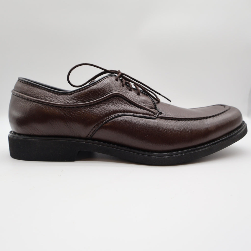 Hush Puppies Tribute Oxford Shoes Mens 10 M Dark Brown Leather Lace Up 16408 - take2supply