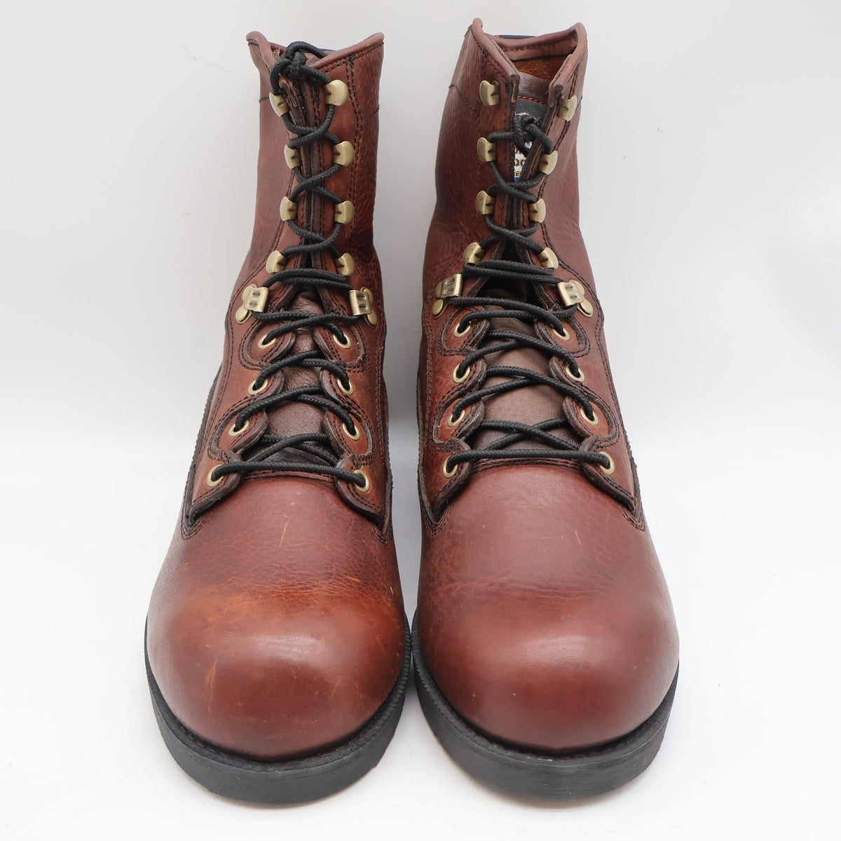 Georgia Boot Carbo-Tec G8845 Mens 11M Work Boots Roan Brown Leather 8 Inch NIB - take2supply
