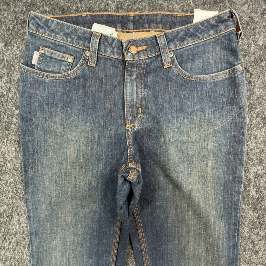 Carhartt Traditional Fit Boot Cut Jeans Women 6 X 28 Blue Denim New - take2supply