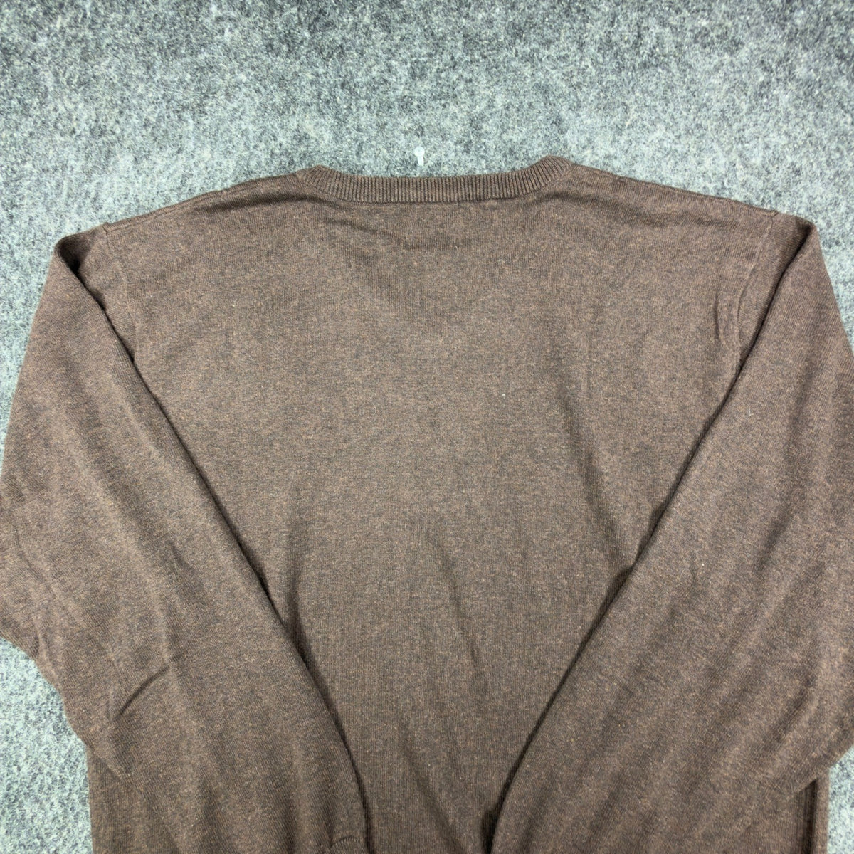 F/X Fusion V-Neck Sweater Mens XL Brown Heather Cotton Blend NWT - take2supply