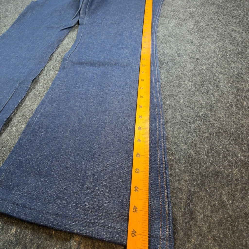 Maverick Vintage 1970s Bootcut Jeans Mens 42x34 Dark Wash Cotton Denim NOS NEW - take2supply