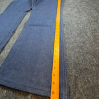 Maverick Vintage 1970s Bootcut Jeans Mens 42x34 Dark Wash Cotton Denim NOS NEW - take2supply