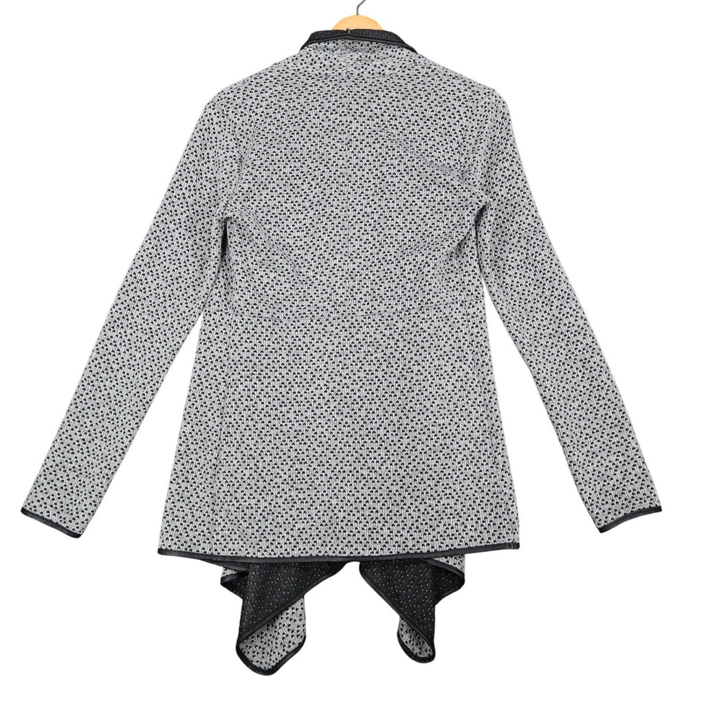 Dusak Designs Open Front Cardigan Womens S Textured Knit Made in Canada NWT - take2supply