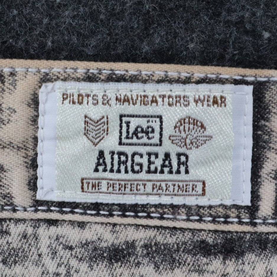Lee Trekker Shorts Boys 10 Vintage 80s Acid Wash Black Cotton Air Gear NWT 24w - take2supply