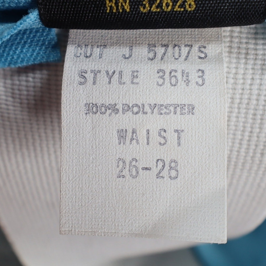 Swingster Athletic Shorts Mens Small Vintage 70s Blue Polyester Deadstock NWT - take2supply