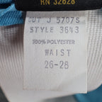 Swingster Athletic Shorts Mens Small Vintage 70s Blue Polyester Deadstock NWT - take2supply