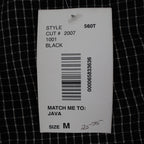Southern Lady Pants Womens M Black White Windowpane Pull On NWT NOS - take2supply