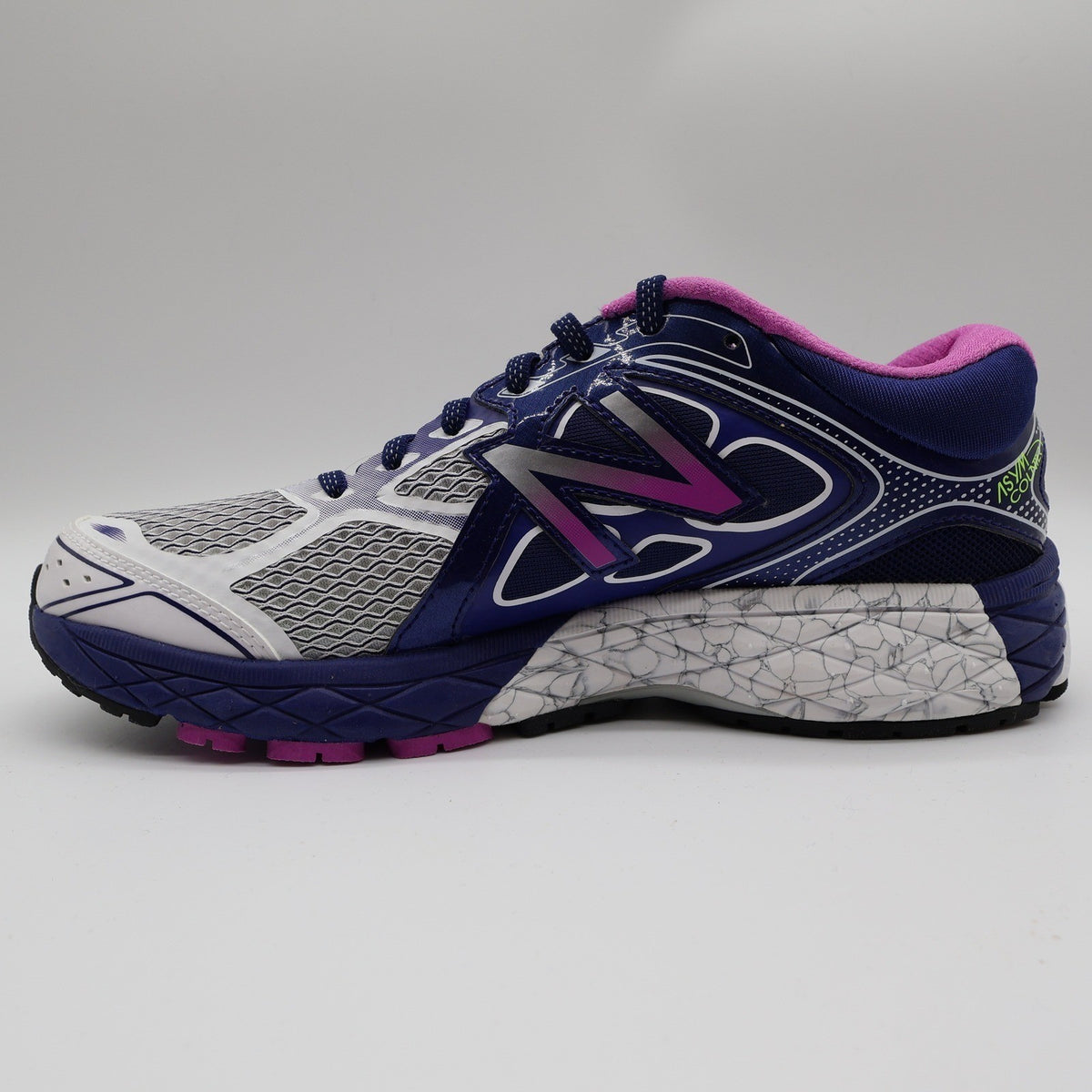 New Balance 860v6 Women's 9.5 Purple White Athletic Running Shoes - take2supply