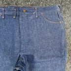 Maverick Vintage 1970s Bootcut Jeans Mens 42x34 Dark Wash Cotton Denim NOS NEW - take2supply