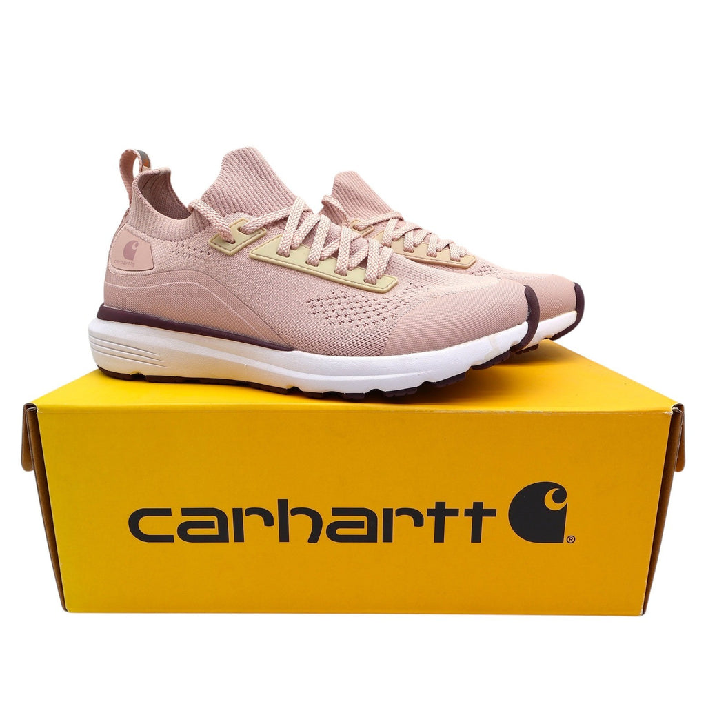 Carhartt Haslett SD Work Shoe Women 6M Pink Knit Soft Toe New FS2005-W - take2supply