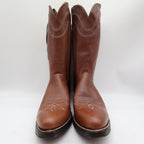 Walker Silverado Vintage Cowboy Boots Mens 11 Brown Leather NWT - take2supply