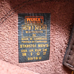 Worx By Red Wing 5701 Steel Toe Pull-On Boots Mens 9 Brown Leather NIB - take2supply