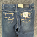 Silver Jeans Co Suki Skinny Jeans Girls 8 Blue Eco Denim Slim Fit NWT - take2supply