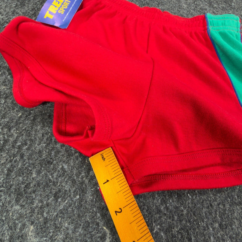 Trend Sport Vintage 80s Shorts Boys Medium 10-12 Red Cotton Blend NWT USA Made - take2supply