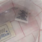 Mark VII Dress Shirt Mens 16 32/33 Vintage Deadstock White Red Blue Plaid - take2supply