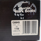 Georgia Boot Carbo-Tec G8845 Mens 11M Work Boots Roan Brown Leather 8 Inch NIB - take2supply