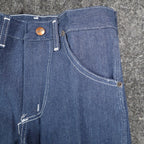 Maverick Straight Leg Jeans Boys 10 Reg Vintage Blue Cotton Blend Deadstock USA - take2supply
