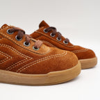 Walker Suede Sneakers Kids Size 12 D Vintage Brown Deadstock Gum Sole 2653 - take2supply