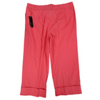 AGB Byer California Capri Pants Womens 14 Coral Cuffed Stretch NWT Deadstock - take2supply
