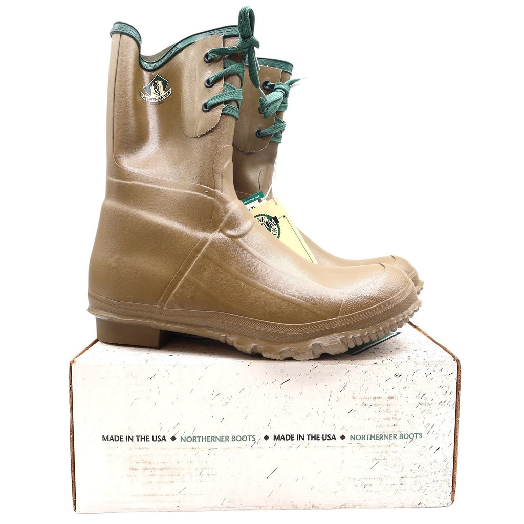```Northerner Vintage 3-Eyelet Goer Boots Mens 13 Brown Rubber NWT``` - take2supply
