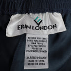 Erin London Pants Womens XL Silverado Blue Pleated Elastic Waist New NWT C853 - take2supply