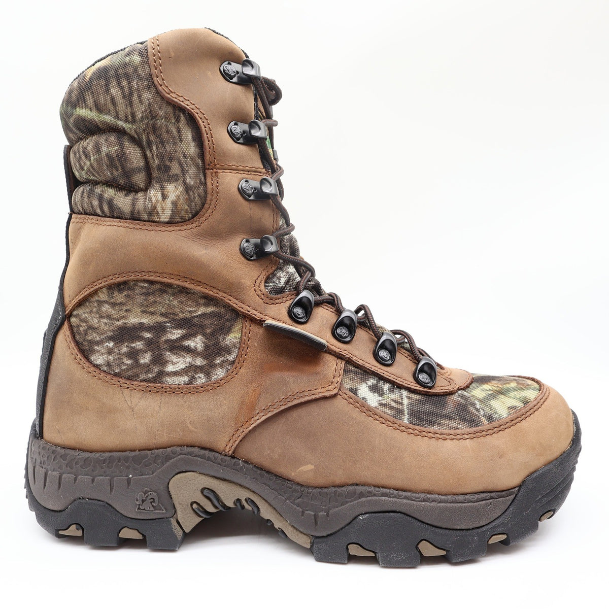Rocky 7393 Lynx 400 SIQ Hunting Boots Mens 10W Brown Camo Leather New - take2supply