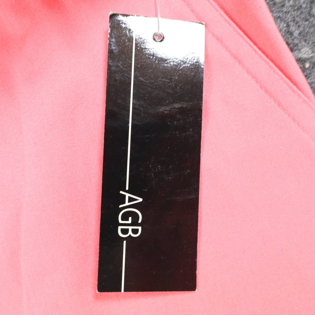 AGB Byer California Capri Pants Womens 6 Coral Cuffed Stretch NWT Deadstock - take2supply
