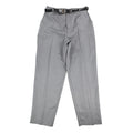 Sara Michelle Pants Womens 18 Gray Belted High Rise Dress Trousers USA NWT NOS - take2supply