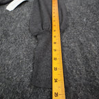 Erin London Women Medium Gray Mock Neck Puff Sleeve Rayon Sweater NWT 00125 - take2supply
