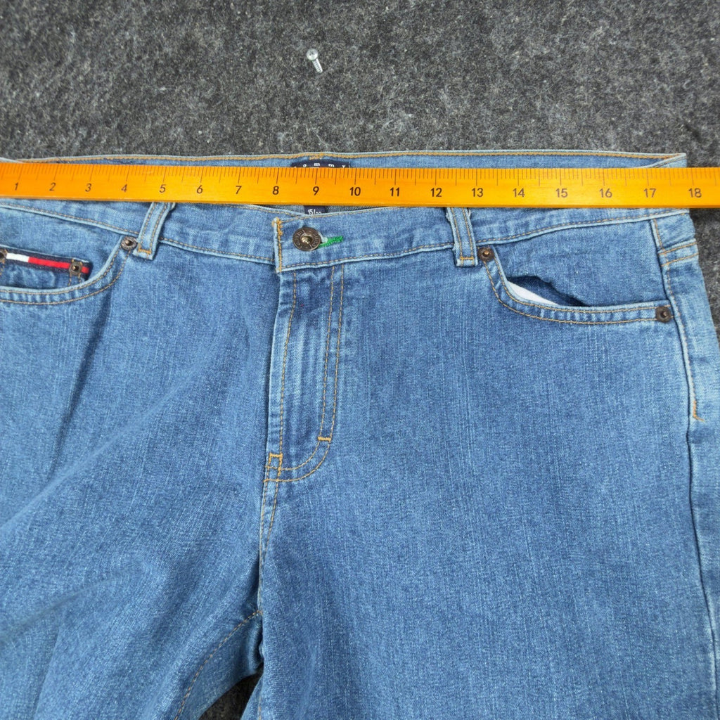 Tommy Girl Y2K Hip Jean Women 15 Blue Cotton NWT Vintage Low Rise Slim Fit Denim - take2supply