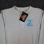 Buffalo Shirts Henley Men S Gray Long Sleeve Skier Graphic Thermal Made in USA - take2supply