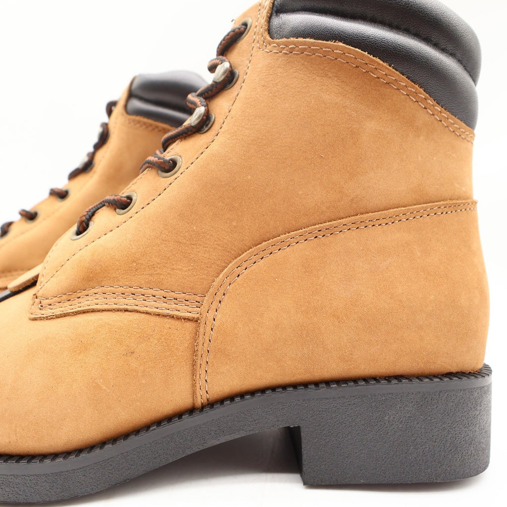 Laredo Y2K Kiltie Western Boots Women 7 Tan Leather New - take2supply