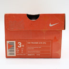 Nike Kid Trainer ATD PS Size 3Y Vintage 2002 White Leather Deadstock 305771-111 - take2supply